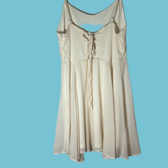 French Kiss dress lined ditzy cami dress size medium cottage core formal dance - Picture 4 of 6